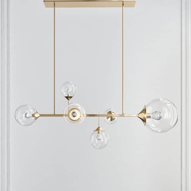 תאורה לפינת אוכל - אי מטבח