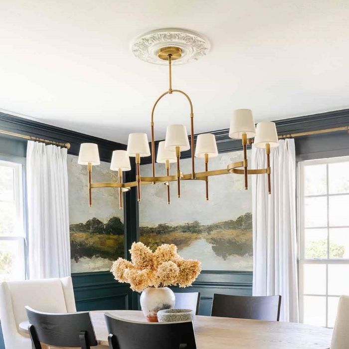 תאורה לפינת אוכל - אי מטבח