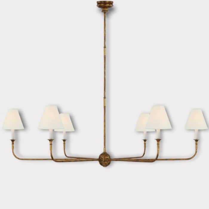 תאורה לפינת אוכל - אי מטבח