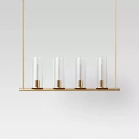 תאורה לפינת אוכל - אי מטבח