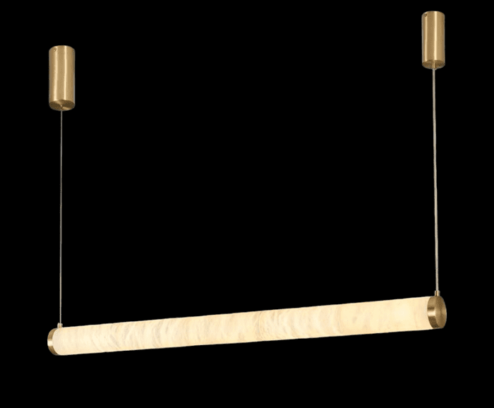 גוף תאורה שיש אלבאסטר אורך 1.20 מ