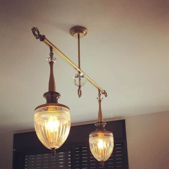 תאורה לפינת אוכל - אי מטבח