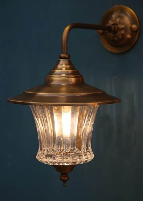 מנורת קיר דגם פנס בונזור נחושת (מוגן מים)מנורת קיר