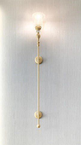 מנוקר קיר לפיד פליז במגוון גדליםמנורת קיר